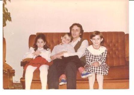 S deťmi a dcérou manželkinej sestry, archiv K. Dučáka